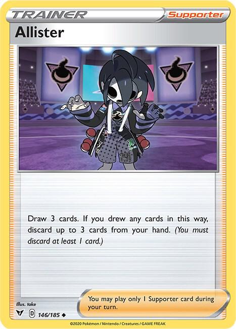 Allister 146/185 Reverse holo