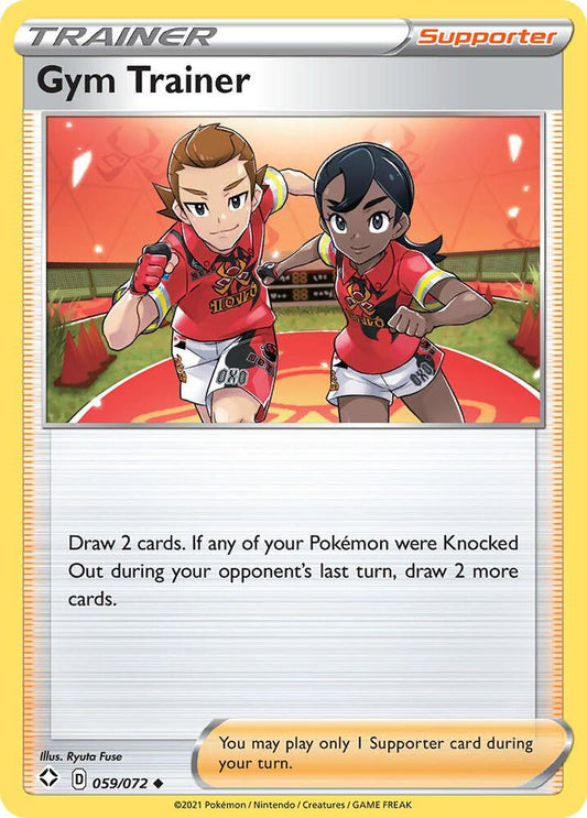 gym trainer 059/077 Reverse holo