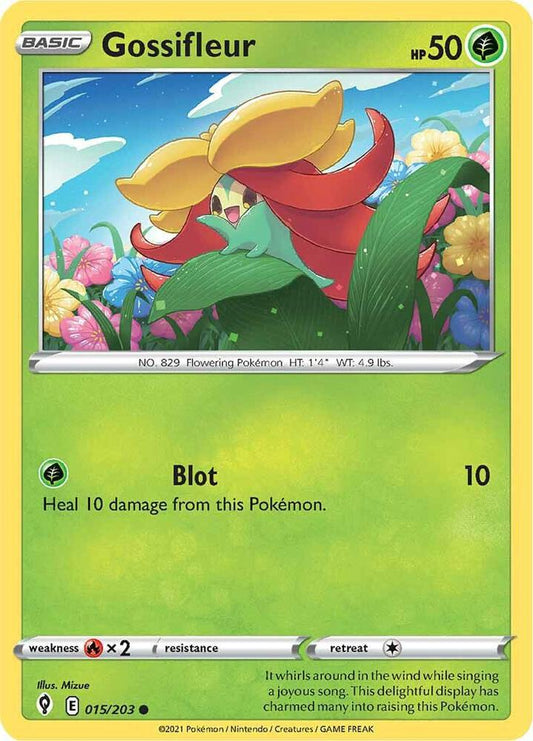 Gossifleur 015/203 Reverse holo