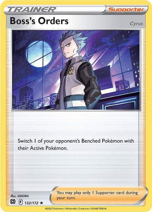 Boss's orders 132/172 Reverse holo