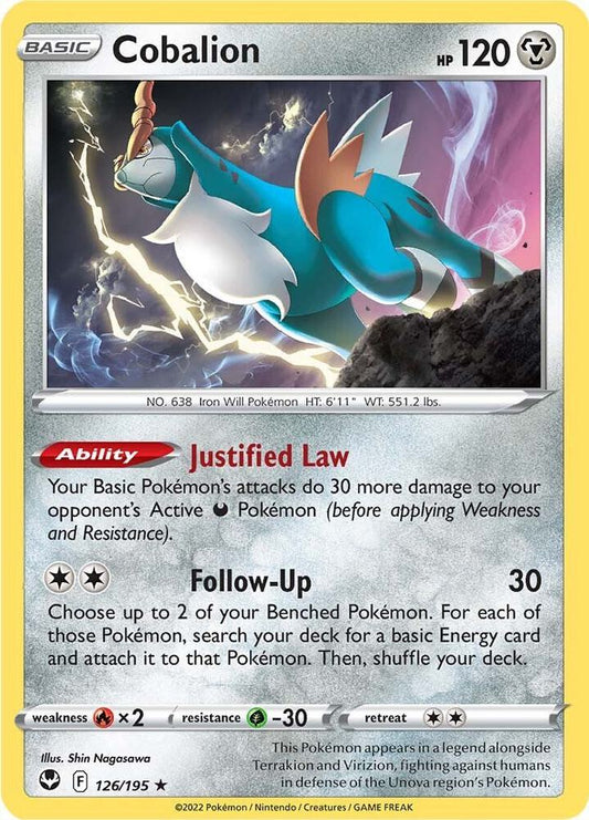 Cobalion 126/195 Reverse holo